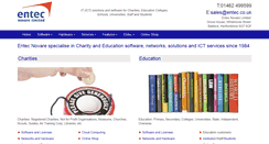 Desktop Screenshot of entec.co.uk