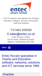 Mobile Screenshot of entec.co.uk