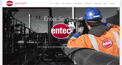 Desktop Screenshot of entec.co.nz