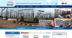 Desktop Screenshot of entec.com.vn